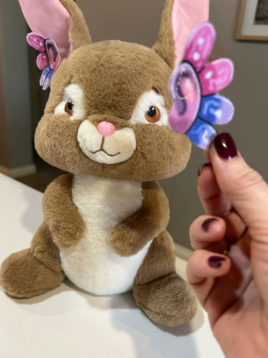Little Rabbit Plushy with ‘Echo’ Hearing Petals